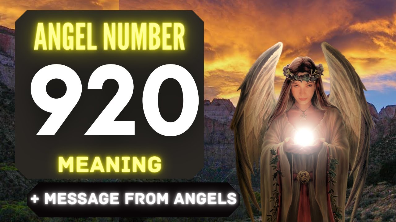 angel number 920